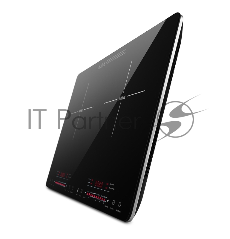 Плита Электрическая Kitfort КТ-128 черный (настольная)