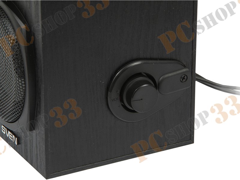 Акустическая система стерео Sven SPS-575, 2x3Вт, портативная, черный
