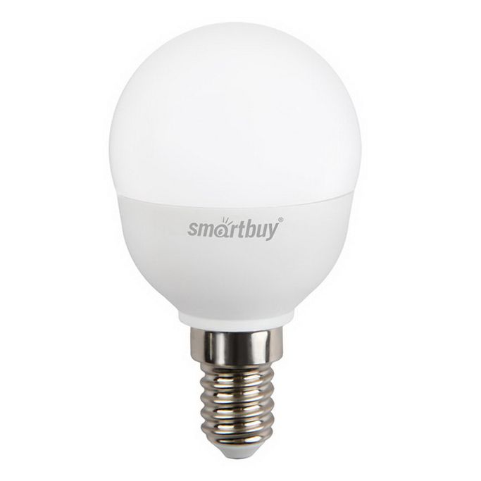Вспомогательные элементы и аксессуары Smartbuy (SBL-P45-05-40K-E14) Светодиодная (LED) Лампа -P45-05W/4000/E14