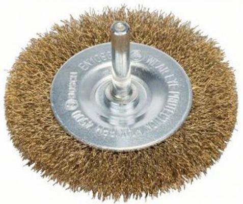 Щетки для дрелей и УШМ Bosch 2608622009 КОЛЬЦЕВАЯ ЩЕТКА 6ММ 0.2 X 75мм ВИТАЯ ЛАТУНЬ 10мм