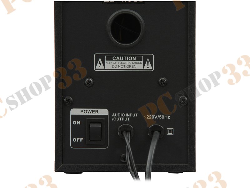 Акустическая система стерео Sven SPS-619, 2x10Вт, черный