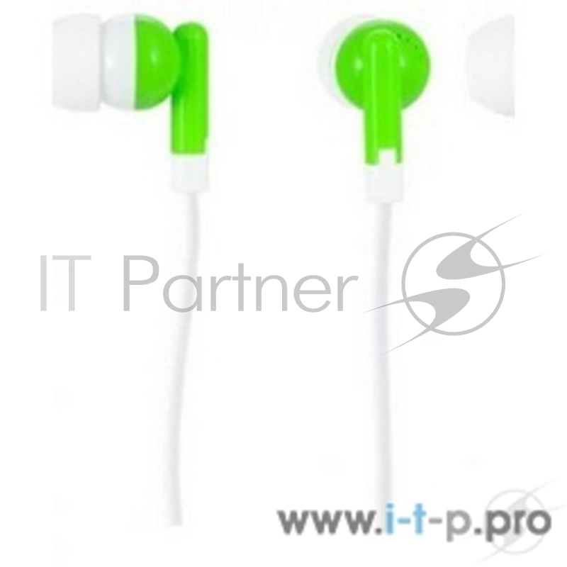 Наушники NONAME наушники внутриканальные PF-NNM-GRN|PF-PAC-GRN зеленые