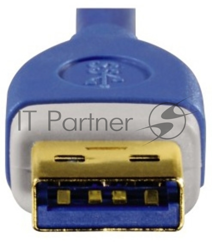 Удлинитель USB3.0 Hama 00039674, позолоченные контакты (1.8м)