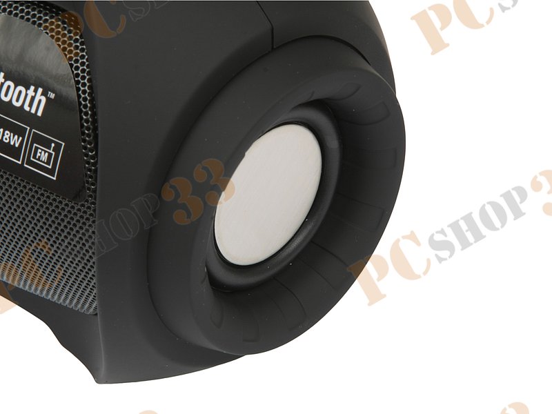 Акустическая система стерео Sven PS-420, 2x6Вт, портативная, с MP3 плеером, с FM радио, черный (Bluetooth)