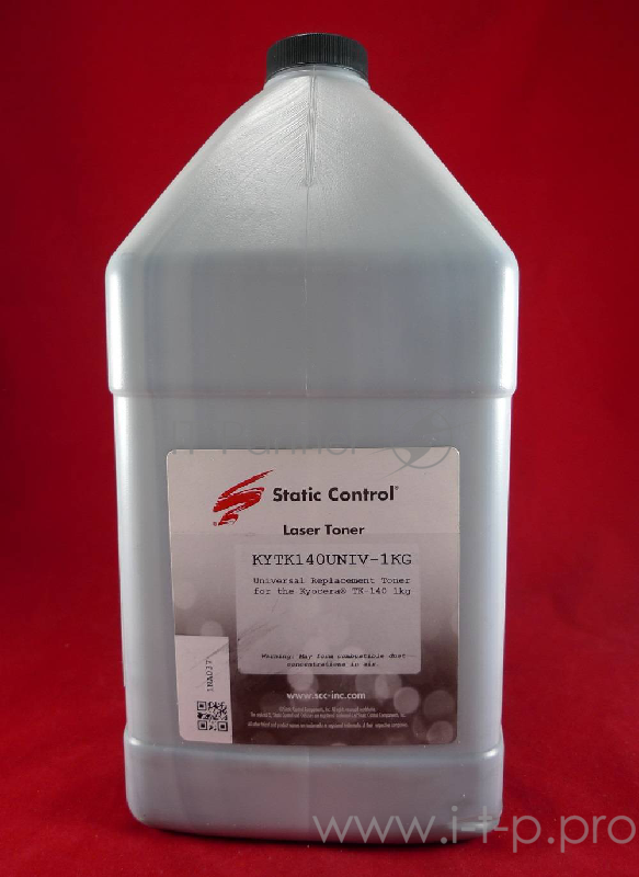 Тонер Static Control для Kyocera FS-1030/1100/1120/1300 (TK-140), 1 кг, флакон