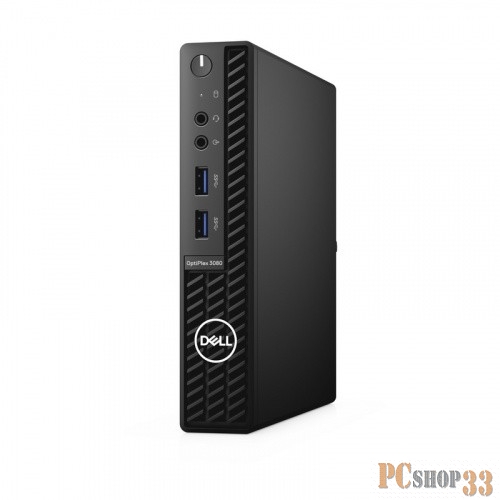 Dell Optiplex 3080 Micro Core i5-10500T (2,3GHz) 8GB (1x8GB) DDR4 256GB SSD Intel UHD 630 TPM Linux 1y NBD