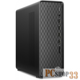 HP S01-pF1006ur MT,Core i3-10100, 4GB (1x4GB) 2666 DDR4, SSD 256Gb, Intel Internal Graphics, noDVD, no kbd & no mouse, Jet Black, FreeDOS, 1Y Wty