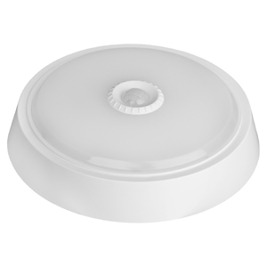 ЭРА Светильники ЖКХ ЭРА Б0020400 SPB-3-05-4K-MWS Светильник светодиодный ЖКХ 5Вт 4000К 400лм круг 155х35 БЕЛ с настр. датч. движ.