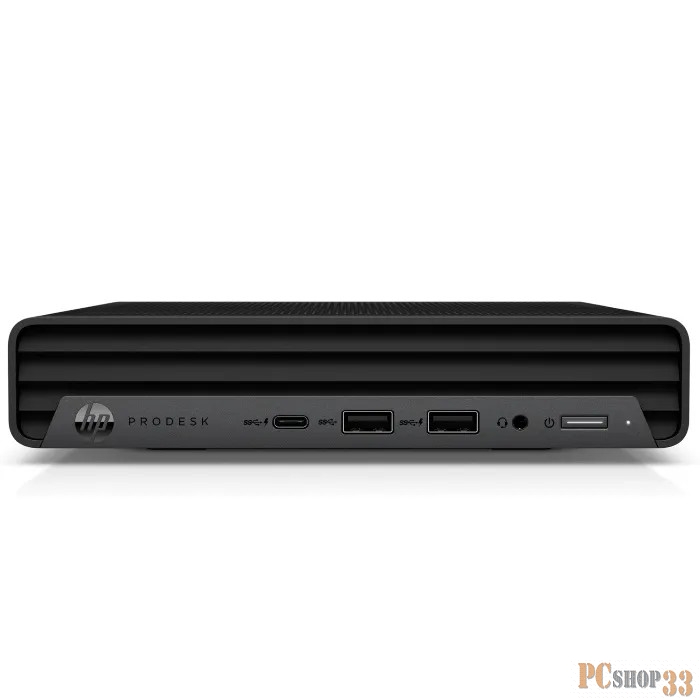 HP ProDesk 600 G6 Mini Intel Core i5-10500T 2.3GHz,8Gb DDR4-2666(1),256Gb SSD M.2 NVMe TLC,WiFi+BT,USB Kbd+USB Mouse,HDMI,3/3/3yw,Win10Pro
