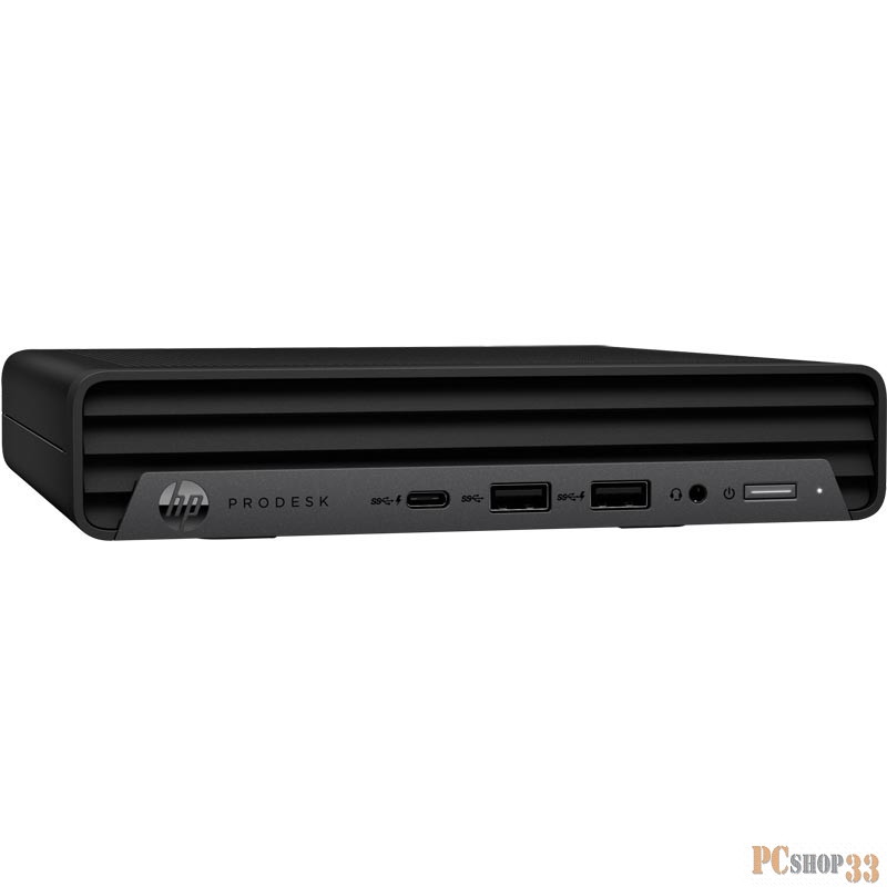 HP ProDesk 600 G6 Mini Intel Core i5-10500T 2.3GHz,8Gb DDR4-2666(1),256Gb SSD M.2 NVMe TLC,WiFi+BT,USB Kbd+USB Mouse,HDMI,3/3/3yw,Win10Pro