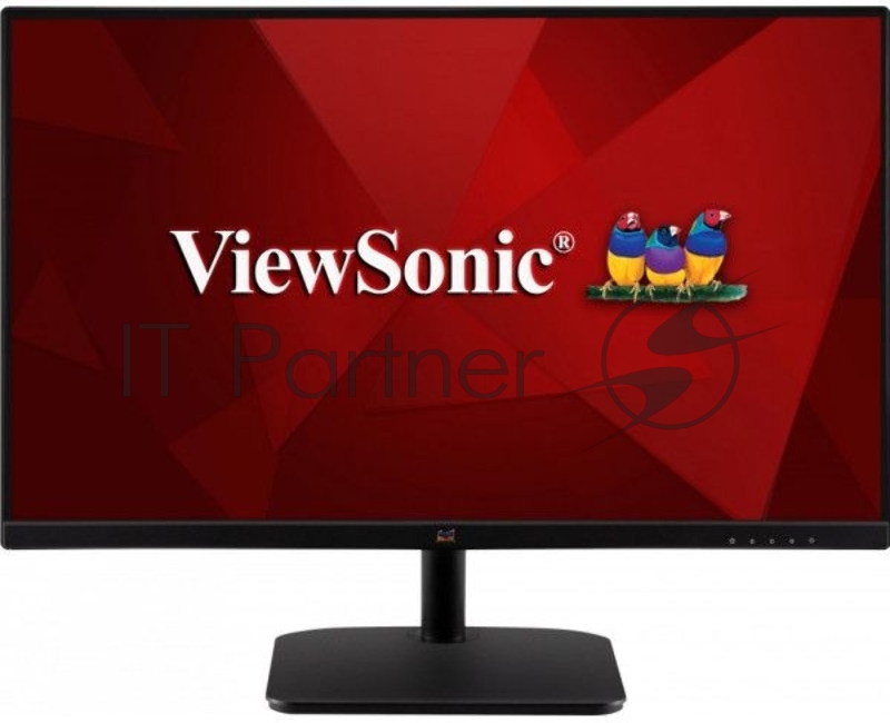 Монитор ViewSonic 23.8 VA2432-mhd черный IPS LED 5ms 16:9 HDMI M/M матовая 1000:1 250cd 178гр/178гр 1920x1080 D-Sub DisplayPort FHD 3.9кг