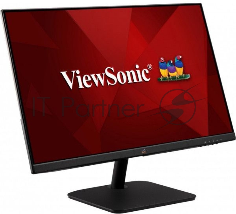 Монитор ViewSonic 23.8 VA2432-mhd черный IPS LED 5ms 16:9 HDMI M/M матовая 1000:1 250cd 178гр/178гр 1920x1080 D-Sub DisplayPort FHD 3.9кг