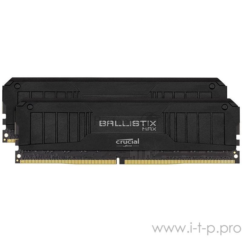 Модуль памяти Crucial Ballistix MAX 2x8GB (16GB Kit) DDR4 4400MT/s CL19 Unbuffered DIMM 288pin Black EAN: 649528825346