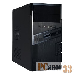 Корпуса Exegate EX251825RUS Корпус Minitower Exegate BA-112 Black, без БП, mATX, USB, Audio