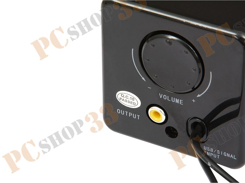 Акустическая система стерео Sven 315 2x2.5Вт, портативная, черный