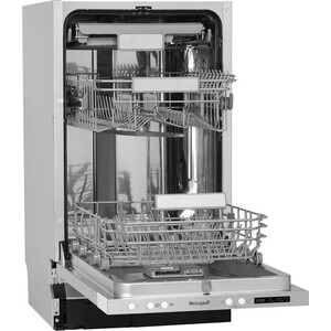Встраиваемая посудомоечная машина Weissgauff BDW 4573 D узкая белый