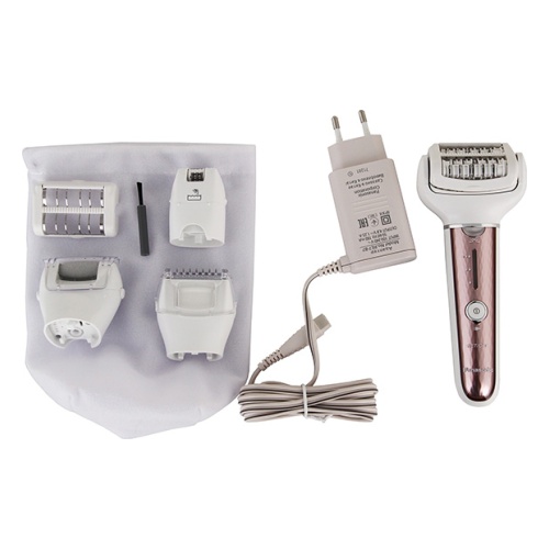 Эпилятор Panasonic ES-EL8A-P520 скор.:3 насад.:7 от аккум. белый