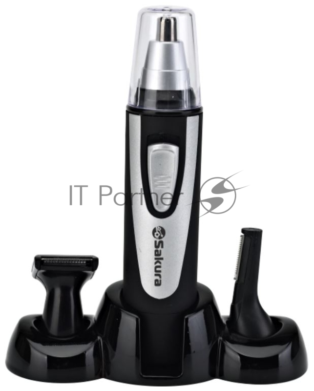 Триммер электрический Sakura SA-5522BK универсал 4 насадки