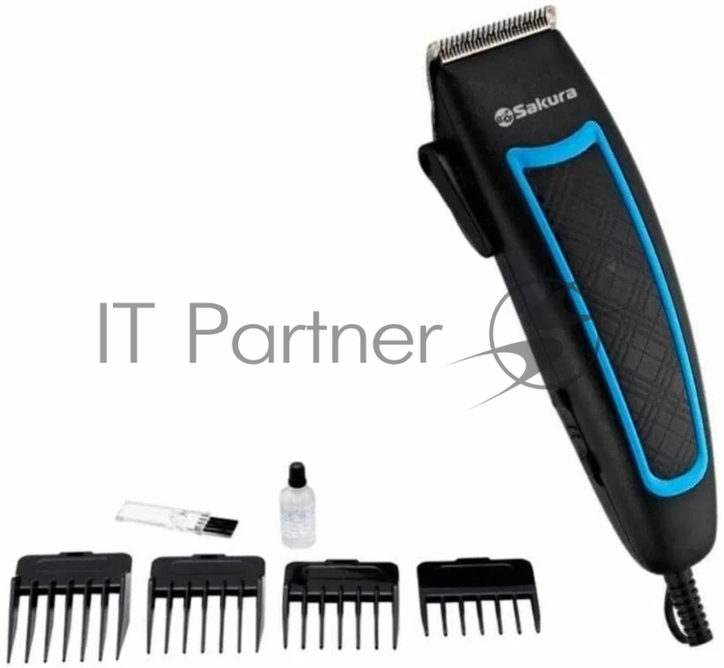 Машинка для стрижки Sakura SA-5109BL 4гребня сетев