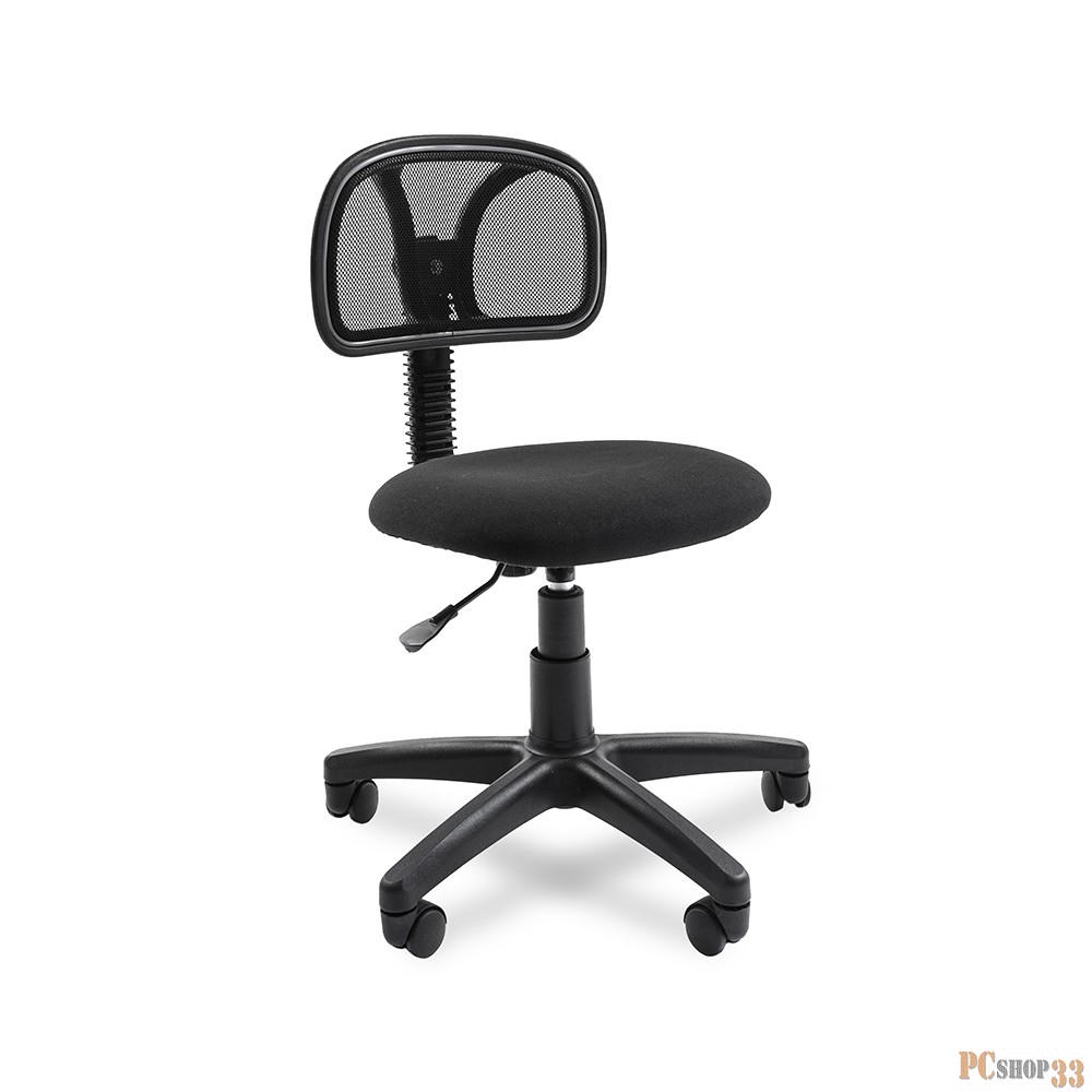 Офисное кресло Chairman 250 чёрный (ткань серии C, сетка, пластик, газпатрон 3 кл, ролики)