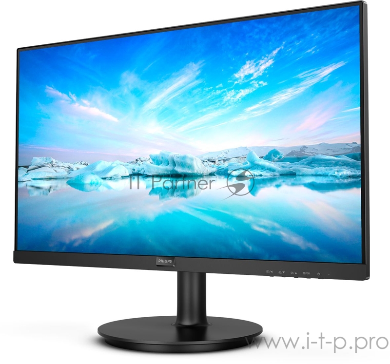 МОНИТОР 23.8 PHILIPS 241V8L/00 Black (VA, 1920x1080, 75Hz, 4 ms, 178°/178°, 250 cd/m, 3000:1, +HDMI)