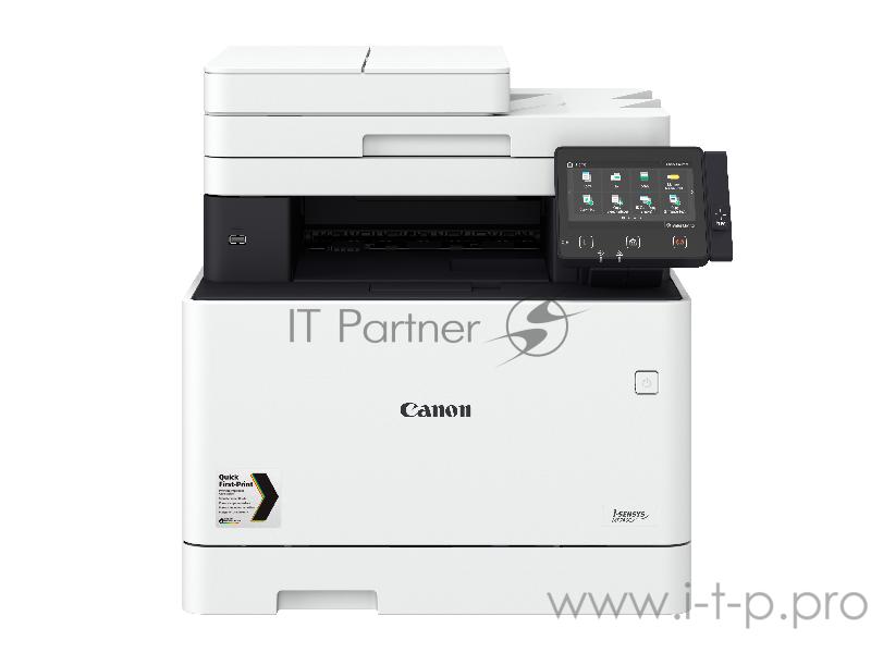 МФУ Canon i-SENSYS MF746Cx цв. лазер., А4, 27 стр./мин.,факс без трубки, NFC, дуплекс, однопрох. автоп., подд. uniFLOW