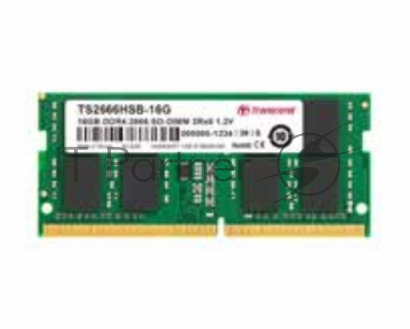 Модуль памяти Transcend 8GB SO-DIMM DDR4, 3200МГц, 1Rx8, 1.2V