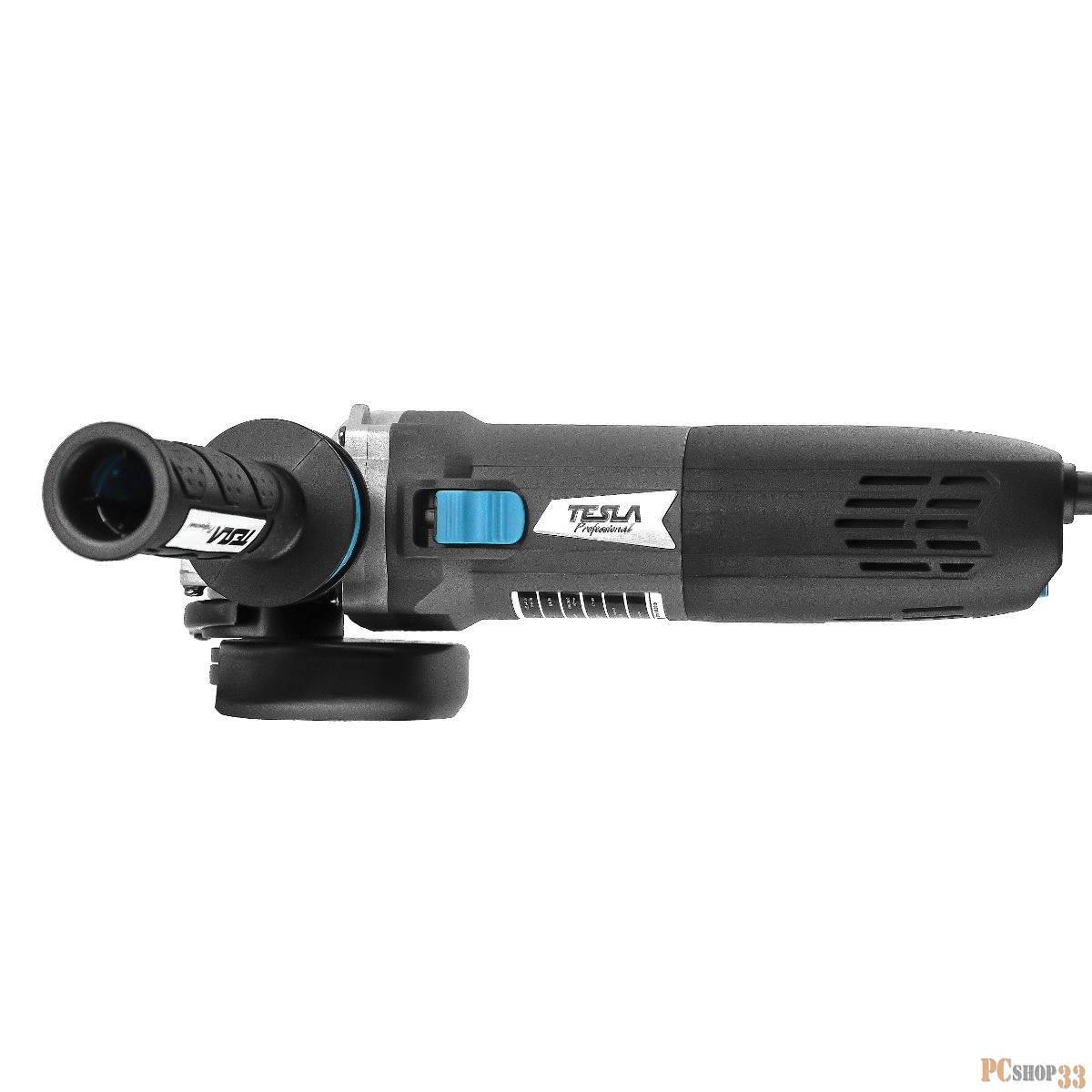 Углошлифовальная машина Tesla TAG1200CV 1200Вт 9000об/мин рез.шпин.:M14 d=125мм