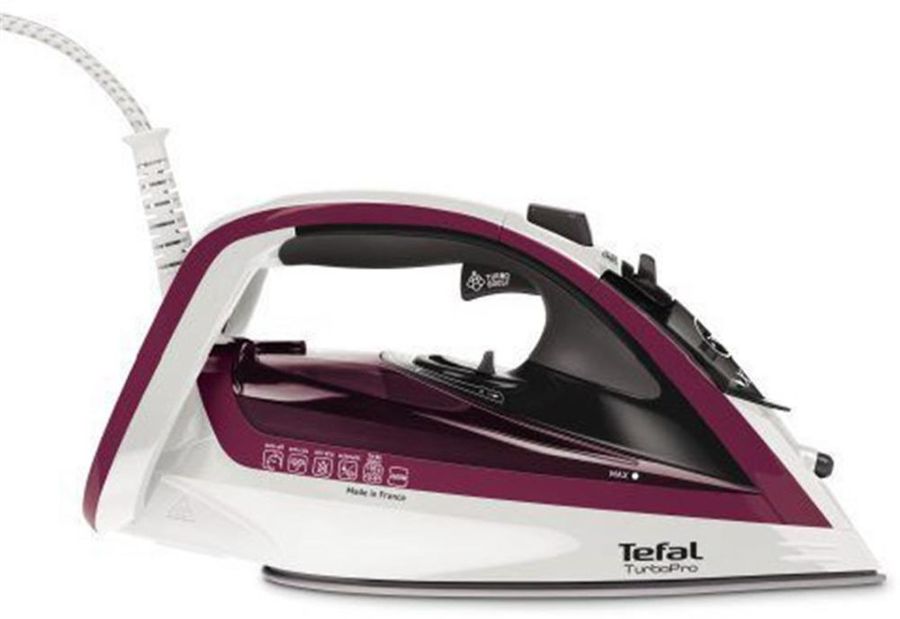 Утюг Tefal FV5605E0 белый/бордовый