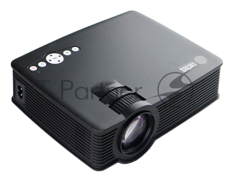 Проектор Cactus CS-PRE.09B.WVGA-W LCD 1200Lm (800x480) 350:1 ресурс лампы:30000часов 2xUSB typeA 1xHDMI 1.5кг