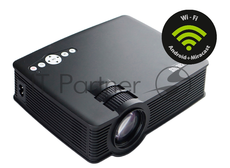 Проектор Cactus CS-PRE.09B.WVGA-W LCD 1200Lm (800x480) 350:1 ресурс лампы:30000часов 2xUSB typeA 1xHDMI 1.5кг