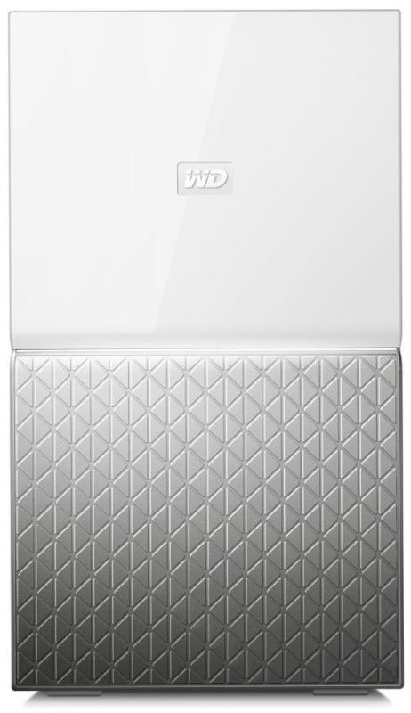 Сетевое хранилище NAS WD Original 6Tb WDBMUT0060JWT-EESN My Cloud Home Duo 2xDisk 2-bay