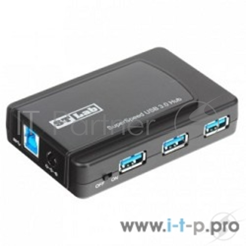 Контроллер ST-Lab U770 RTL {7 Ports (3xUSB 3.0 + 4xUSB 2.0), Black, P/a}