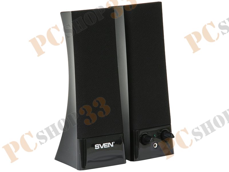 Акустическая система стерео Sven 235 2x2Вт, черный