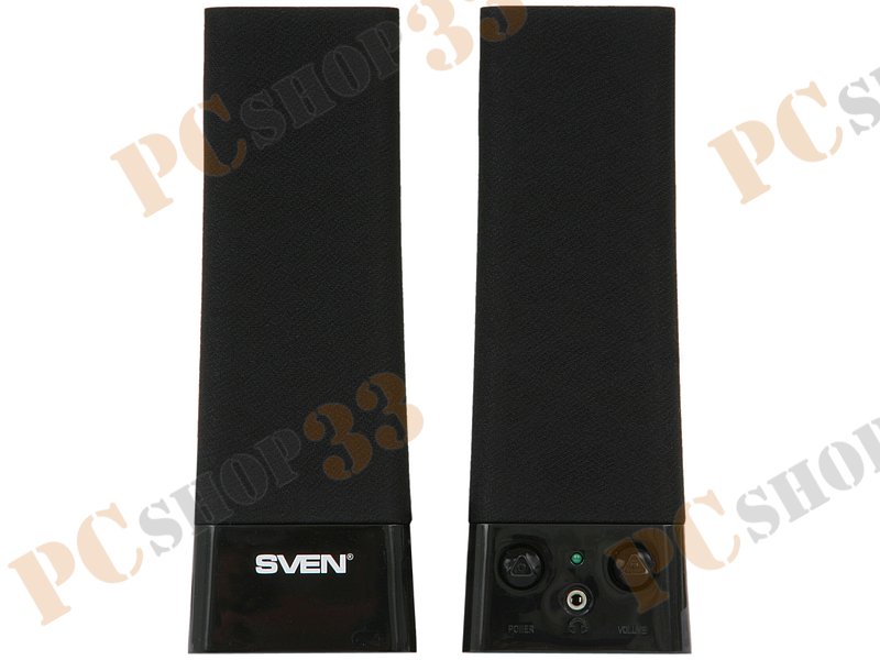 Акустическая система стерео Sven 235 2x2Вт, черный