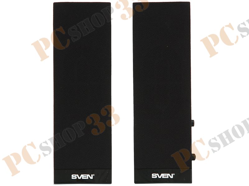 Акустическая система стерео Sven 230 2x2Вт, черный