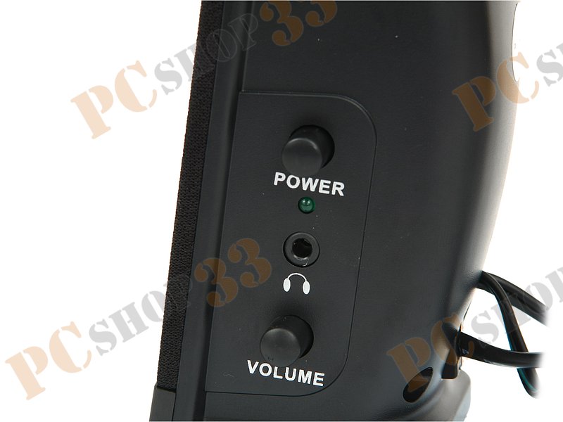 Акустическая система стерео Sven 230 2x2Вт, черный