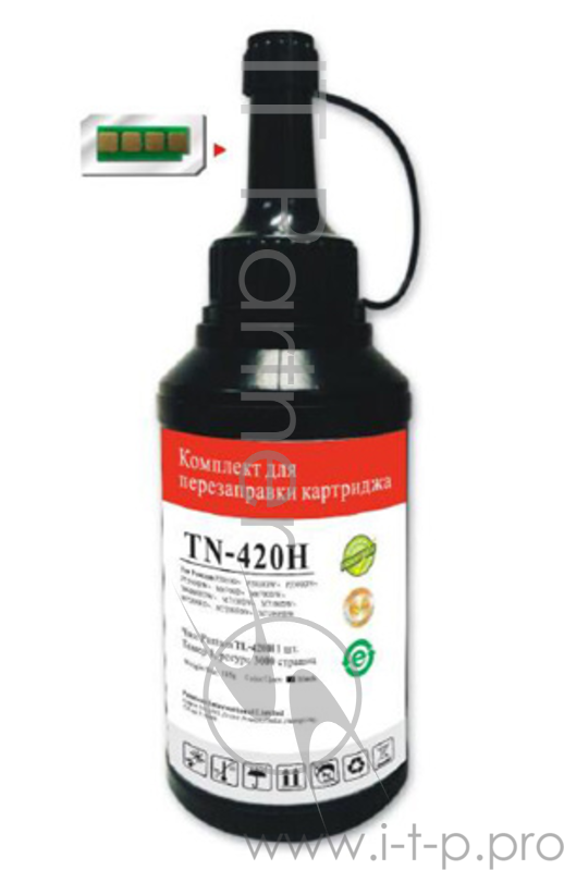 Заправочный комплект Pantum (TN-420H) для M6700/P3010 (О), 3K, + 1чип, Bk
