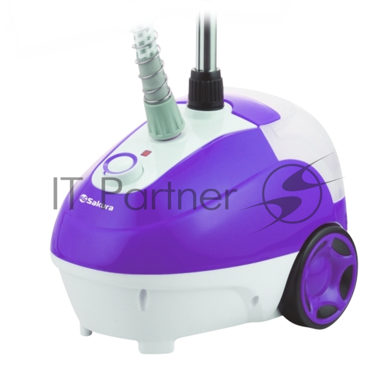 Отпариватель Sakura SA-3900P бел/фиолет 1,5л 1700Вт