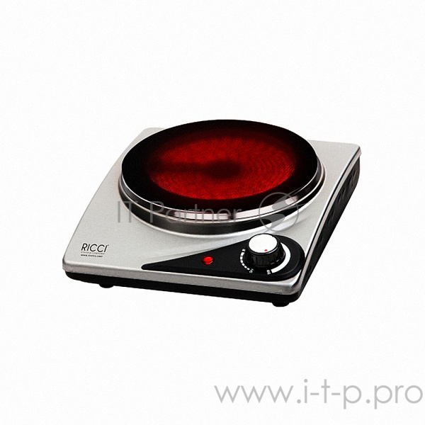 Плитка инфракрасная RICCI RIC-3106i, 1 конф., 1200Вт., нерж.