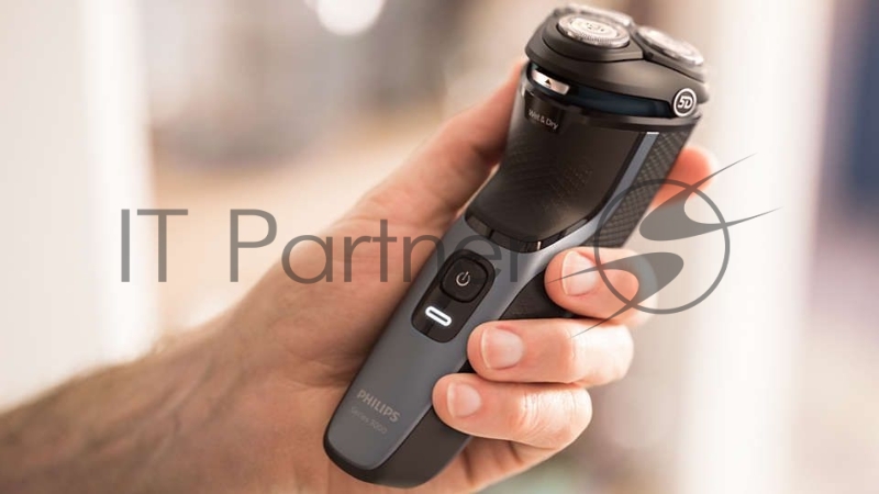 Бритва роторная Philips S3134/51 реж.эл.:3 питан.:аккум. черный