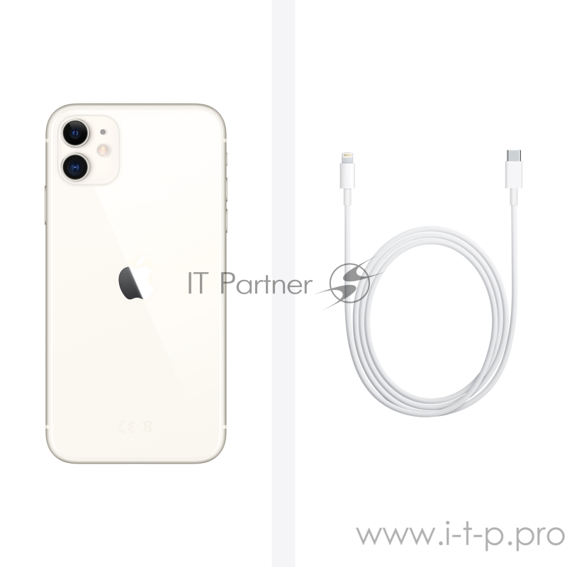 Смартфон Apple iPhone 11 64GB 2020 White (MHDC3RU/A)