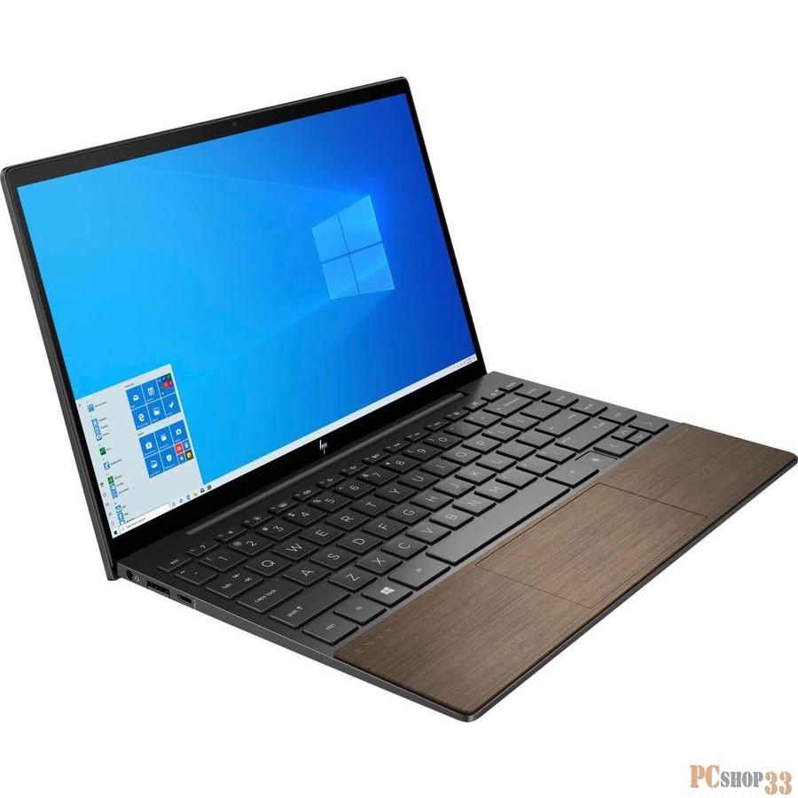 Ноутбук 13.3 FHD HP Envy 13-ba1003ur black/wood (Core i5 1135G7/8Gb/512Gb SSD/MX450 2Gb/W10) (2X1N0EA)