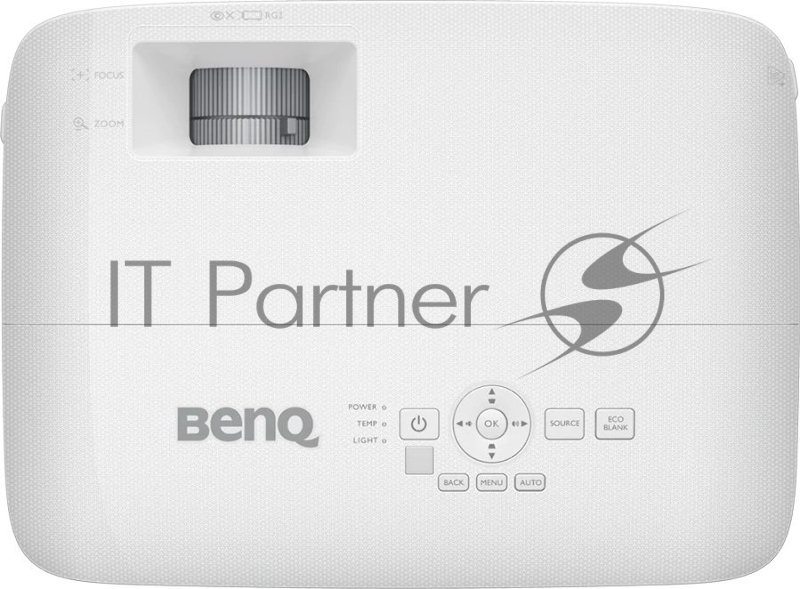 Проектор BENQ MS560 (DLP, SVGA 800x600, 4000Lm, 20000:1, +2xНDMI, 1x10W speaker, 3D Ready, lamp 15000hrs, WHITE, 2.30kg)