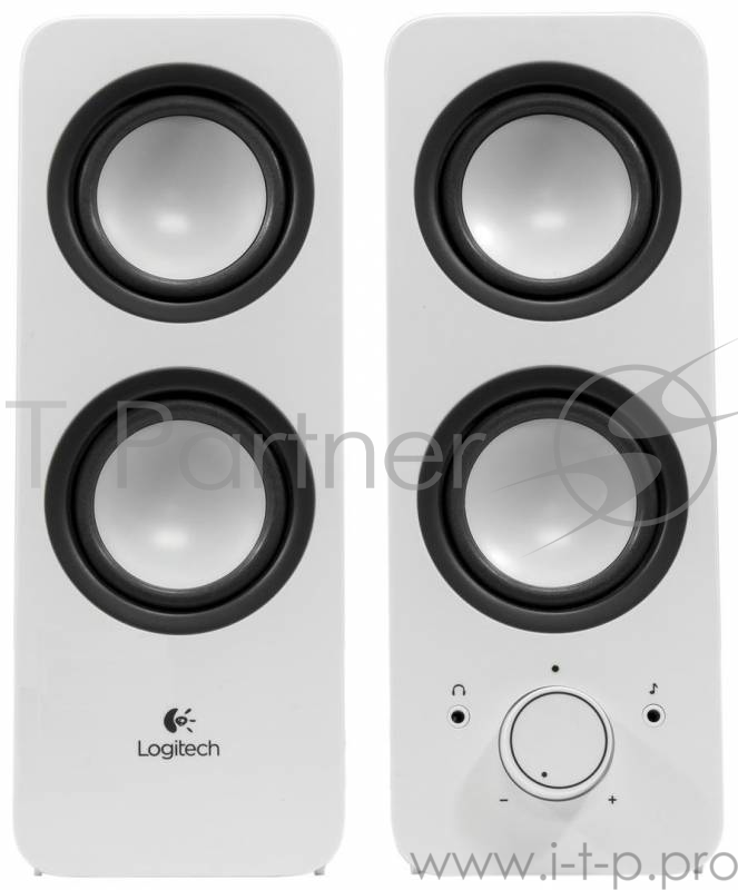 Акустическая система стерео Logitech Z200, 2x2.5Вт, белый