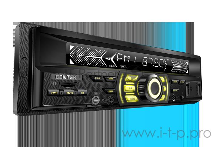 Автомагнитола Centek СТ-8122 <4х50 Вт> 7 цветов подсветки, BLUETOOTH, 2xUSB/ AUX/ micro SD, mp3