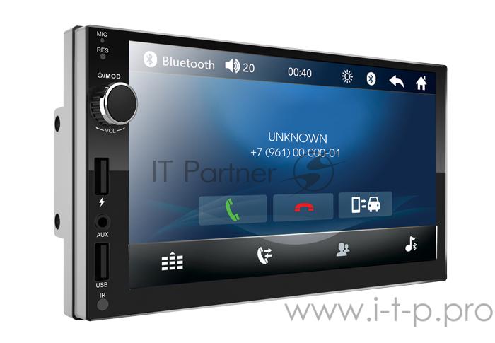 Автомагнитола Centek СТ-8123 <2 DIN> Bluetooth, дисплей 7`, WinCE, Full touch ёмкостный, Mirror link