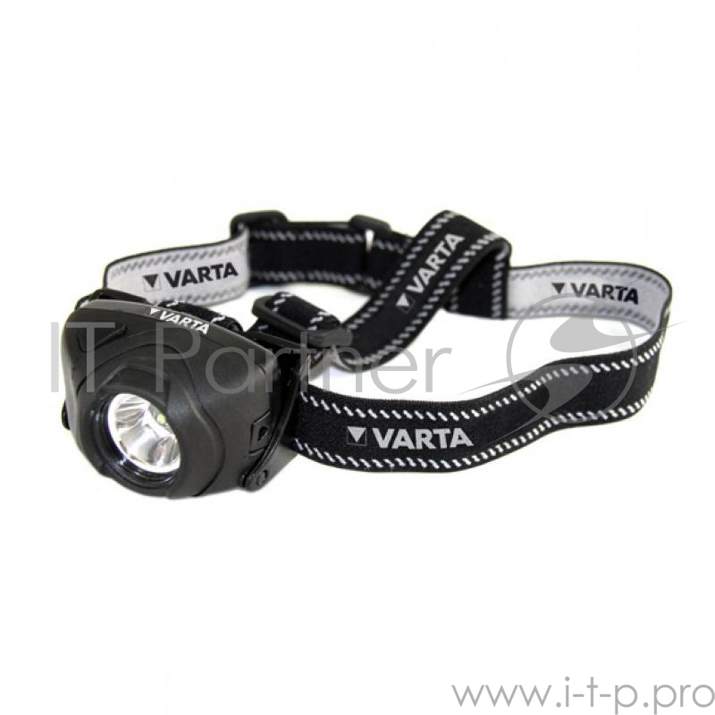 Фонарь VARTA 1W LED INDESTRUCTIBLE HEAD 3AAA BLIB H20