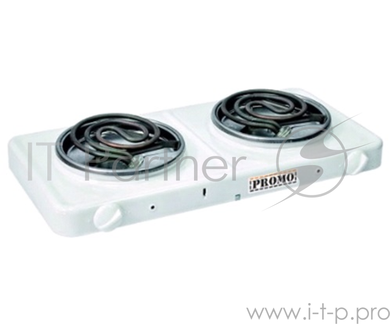 Плитка электрическая PROMO PR-EC2202, белая, 2 конф
