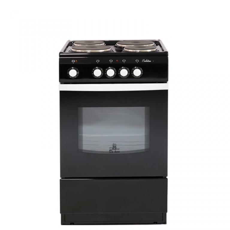 Плита Электрическая De Luxe 5004.12э черный